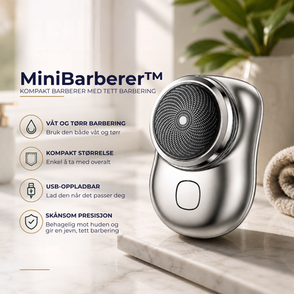 MiniBarberer™ | Kompakt barbermaskin for rask og jevn barbering