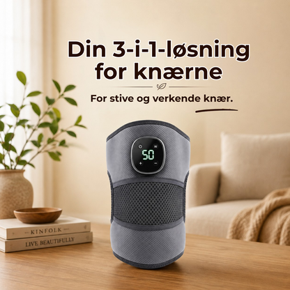KneePulse™ | Lindrer stive og slitne knær hjemme
