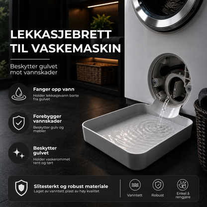 FilterTray™ | Hold gulvet tørt ved filterrengjøring