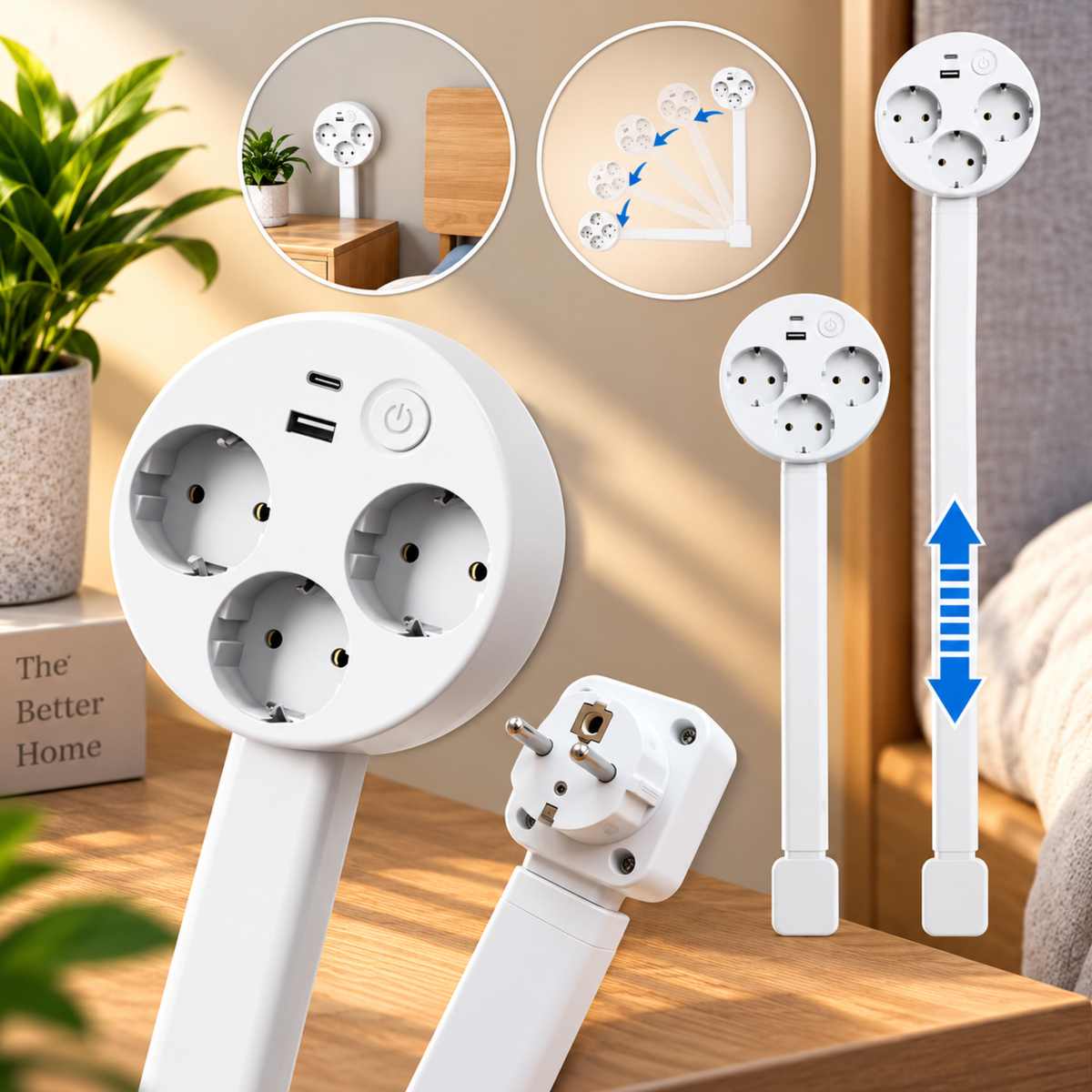 PlugFlex™ | Mer plass, mindre kabelrot