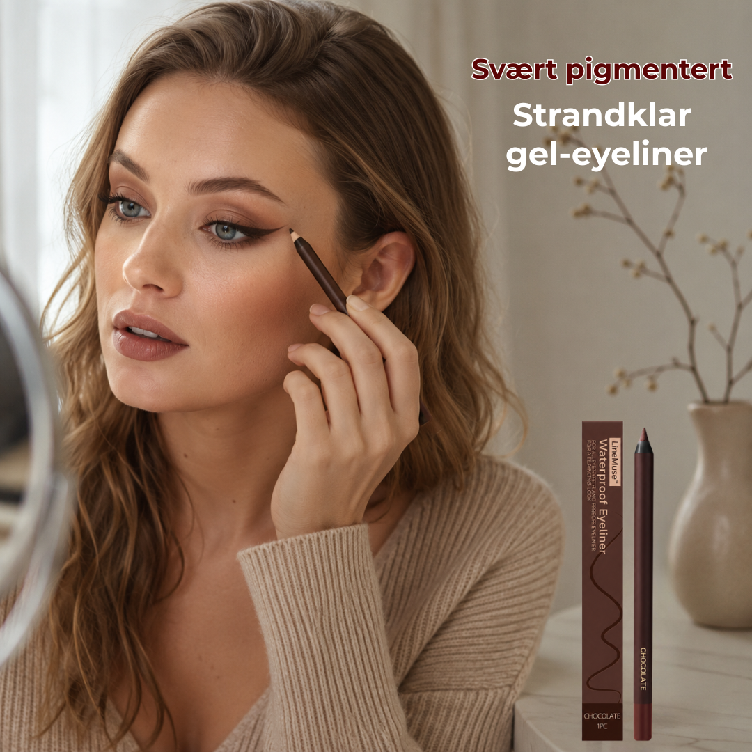 LineMuse™ | Slutt å rette på eyelineren. Påfør én gang. Ser bra ut hele dagen.