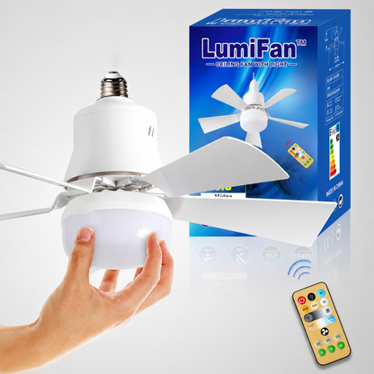 LumiFan™ | Gjør ethvert rom til ditt fredelige fristed.