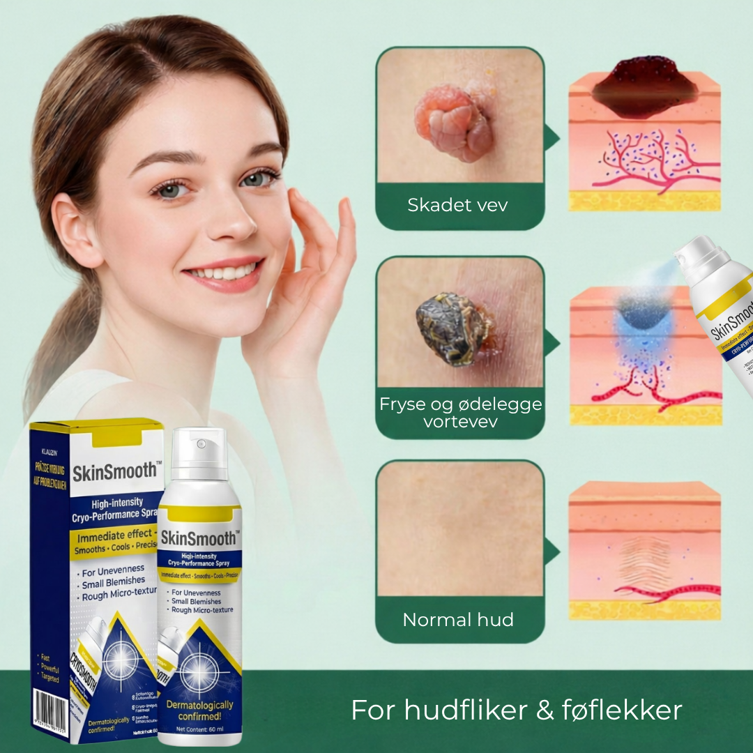 SkinSmooth™ | Presis kjølespray for glattere hud