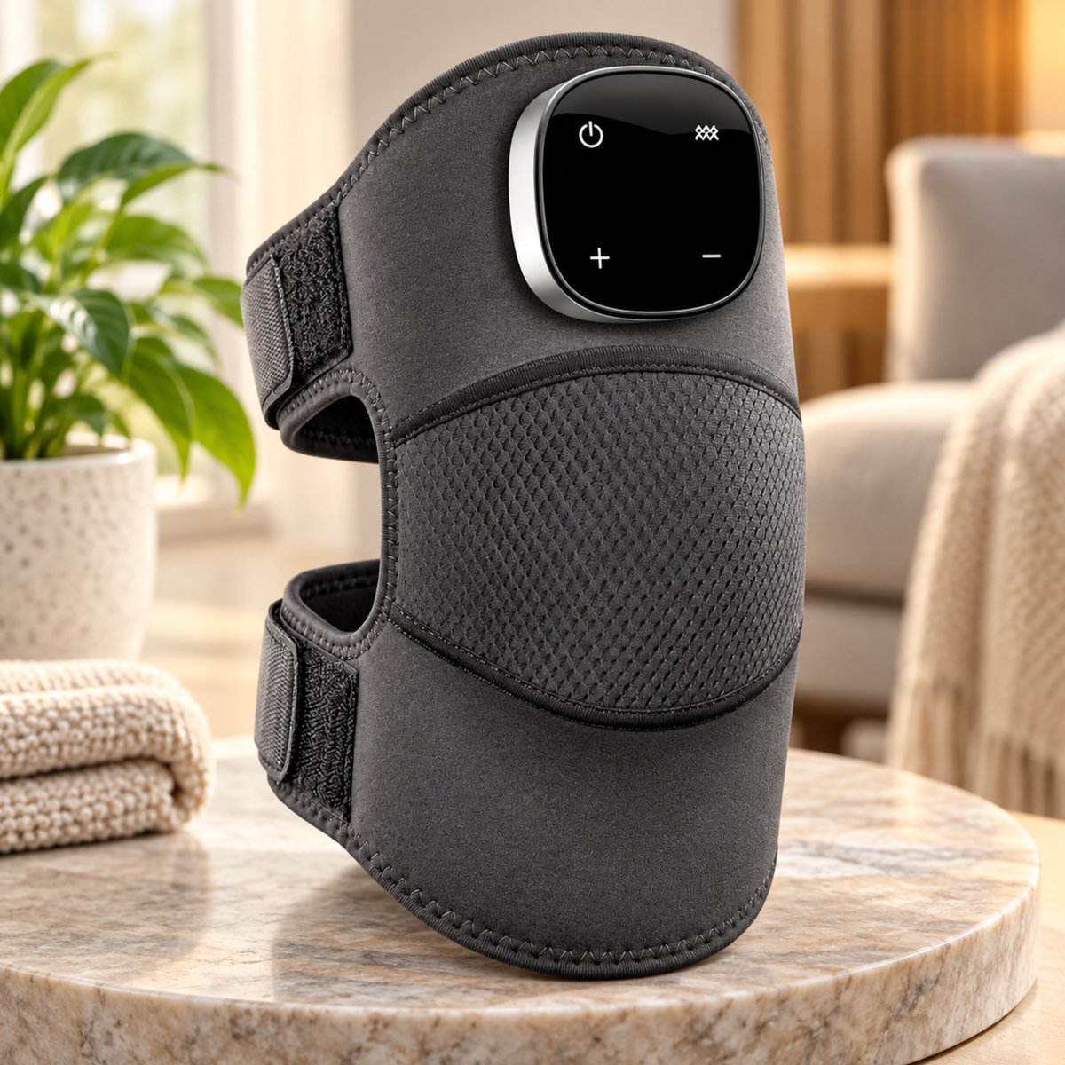 KneeComfort™ | Behagelig varme og massasje for stive, slitne knær