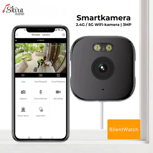 SilentWatch™ | Diskret innendørskamera som beskytter hjemmet ditt – uten boring