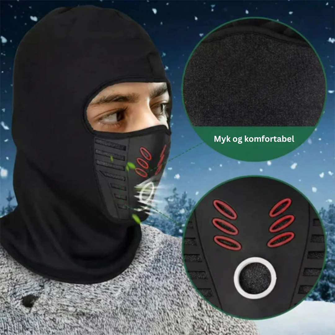 FrostSkjold™ | Vindavvisende Termisk Vinteransiktsmaske