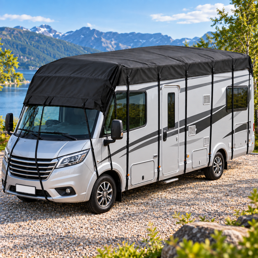 RoofGuard™ | Beskytt taket mot regn, løv og skitt – uten å dekke hele campingvognen