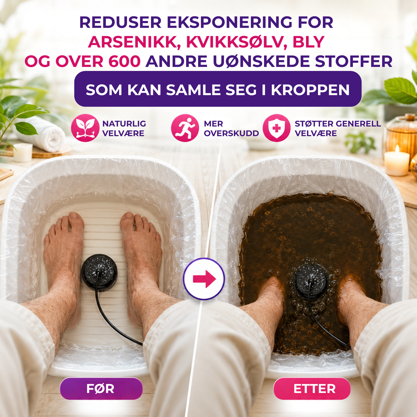 SoleSpa™ | Avslappende fotbad hjemme på 30 minutter