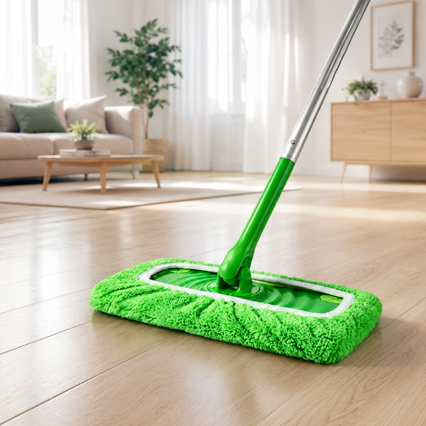 Vaskbar mikrofiberklut til mopp – passer til Swiffer