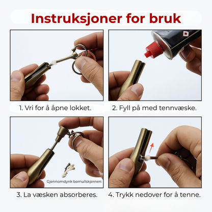 EverSpark™ | Tenn ild, uansett vær – alltid klar når du trenger det