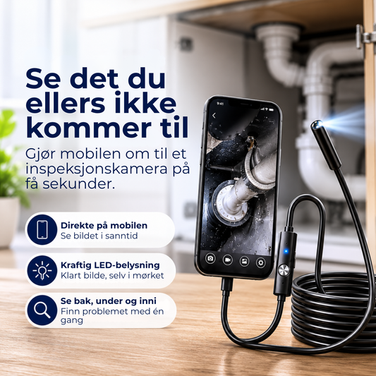 FlexKamera™ | Se det du ellers ikke kommer til