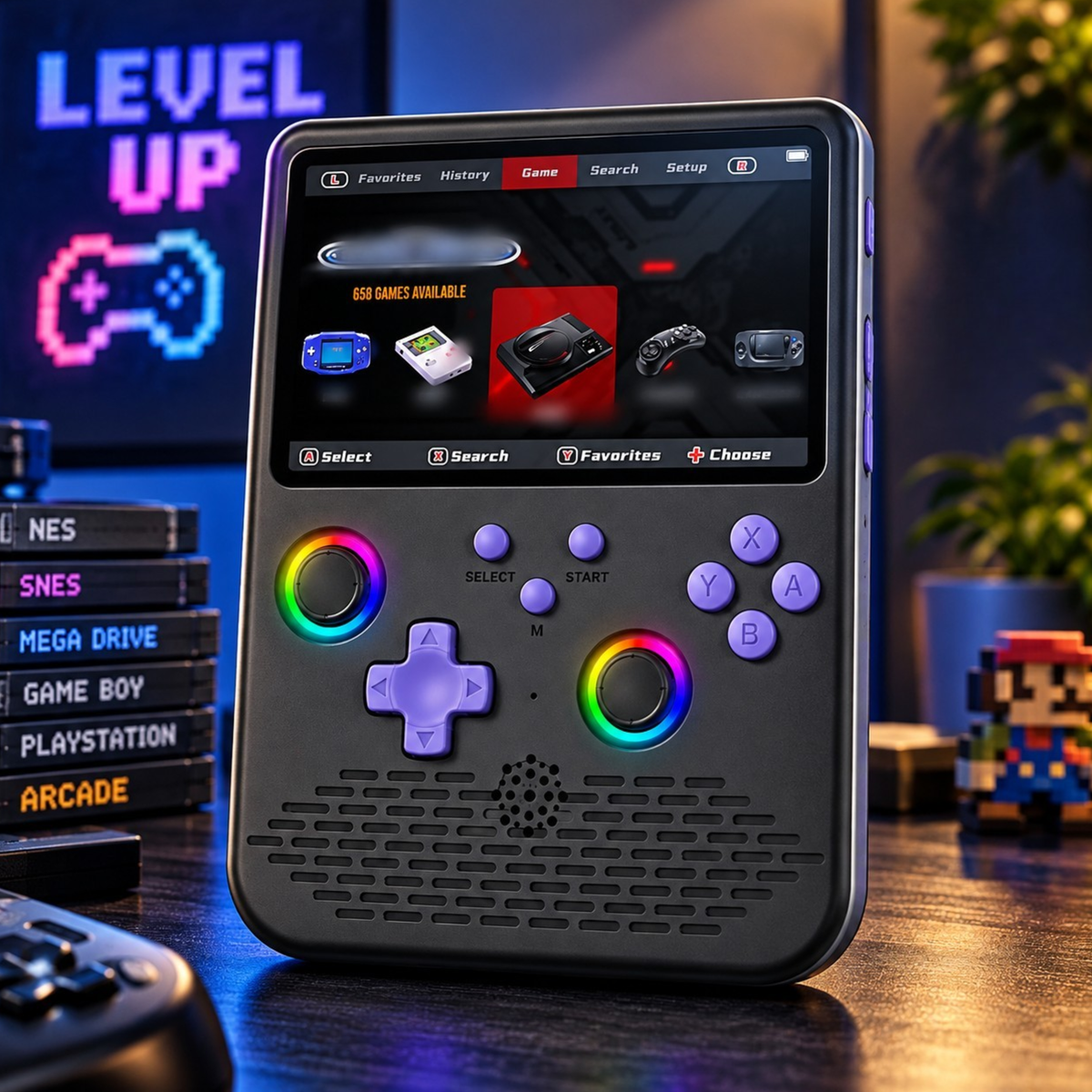 RetroPlay 5™ | Klassiske spill. Én konsoll. Spill hvor du vil