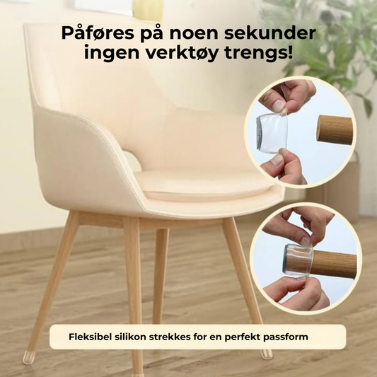 GlidFlex™ | Beskytter gulv & stopper støy