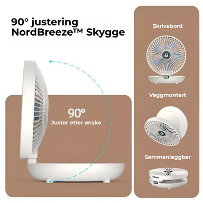 NordBreeze™ Mini vifte | Stillegående kjøling der du trenger det