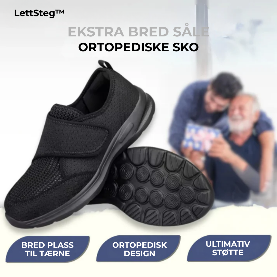 LettSteg™ Komfortsko | Gå komfortabelt igjen uten smerter i føttene