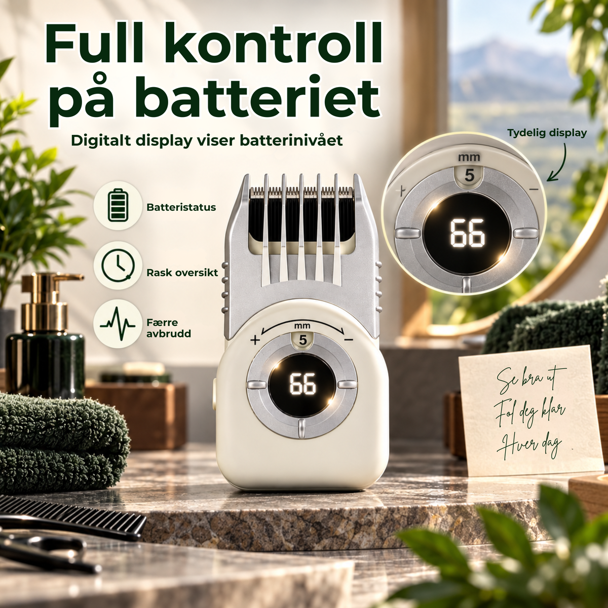 SelvKlipper™ | Klipp håret selv – raskt, enkelt og på dine premisser