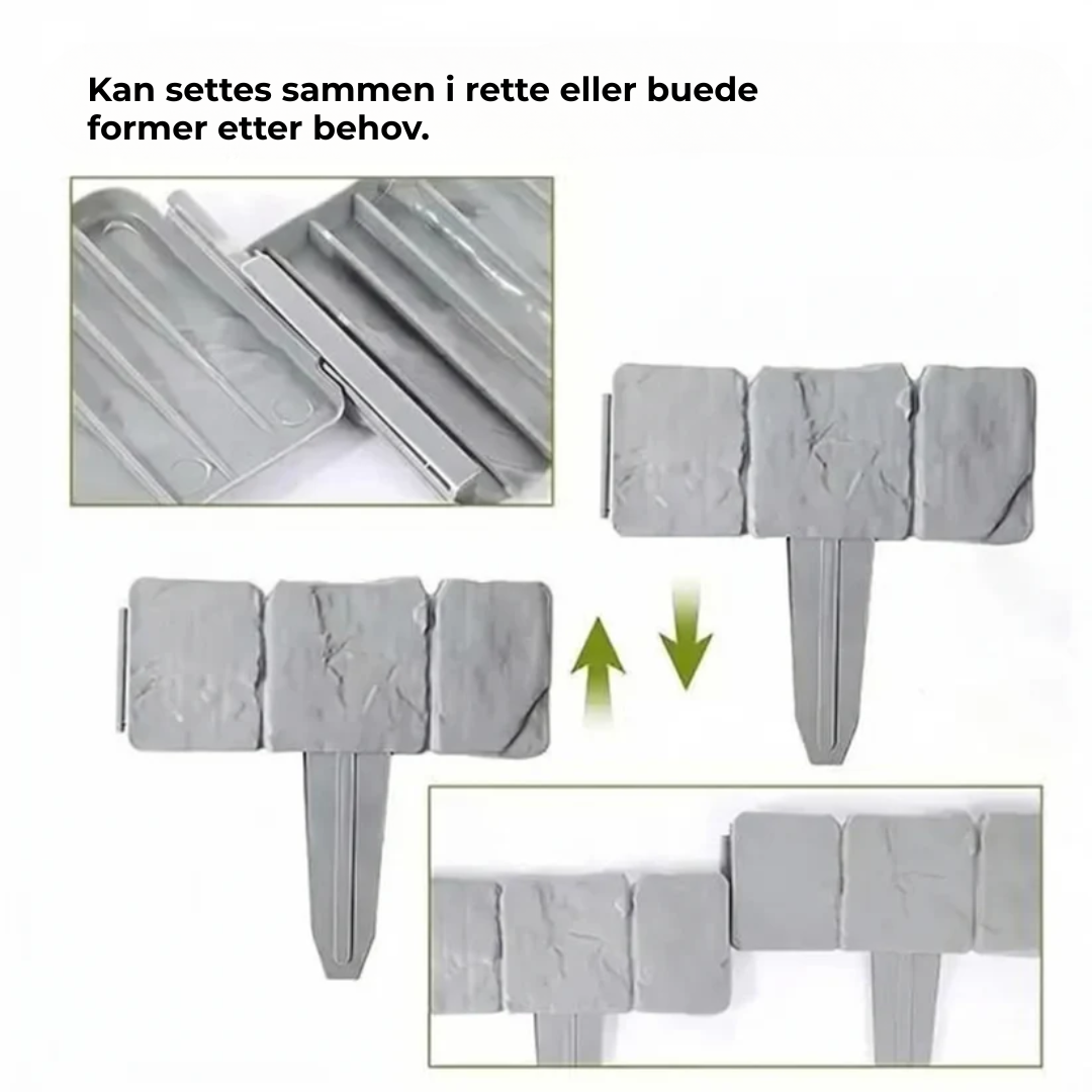 Steinramme™ | Skap Flotte Og Skarpe Hagekanter På Bare Noen Få Minutter