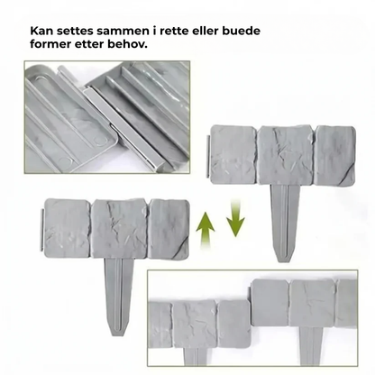 Steinramme™ | Skap Flotte Og Skarpe Hagekanter På Bare Noen Få Minutter