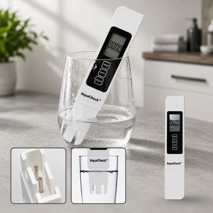 AquaCheck™ |  Mål vannkvaliteten på sekunder