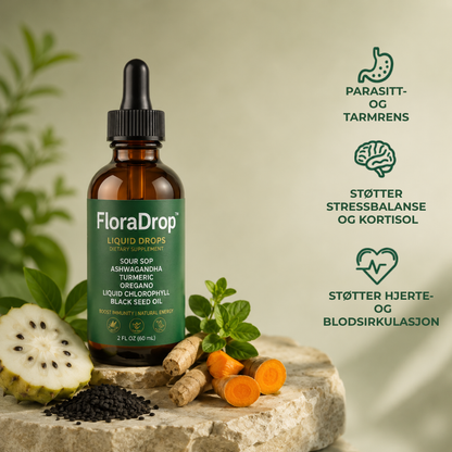 FloraDrop™ | Ergonomiskdesignsomavlastermagenoggirbedrekomfortihverdagen.