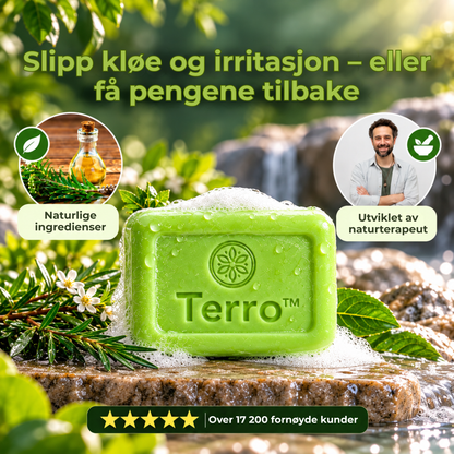 Terro™ | Målrettet pleie for områder utsatt for svette og fukt
