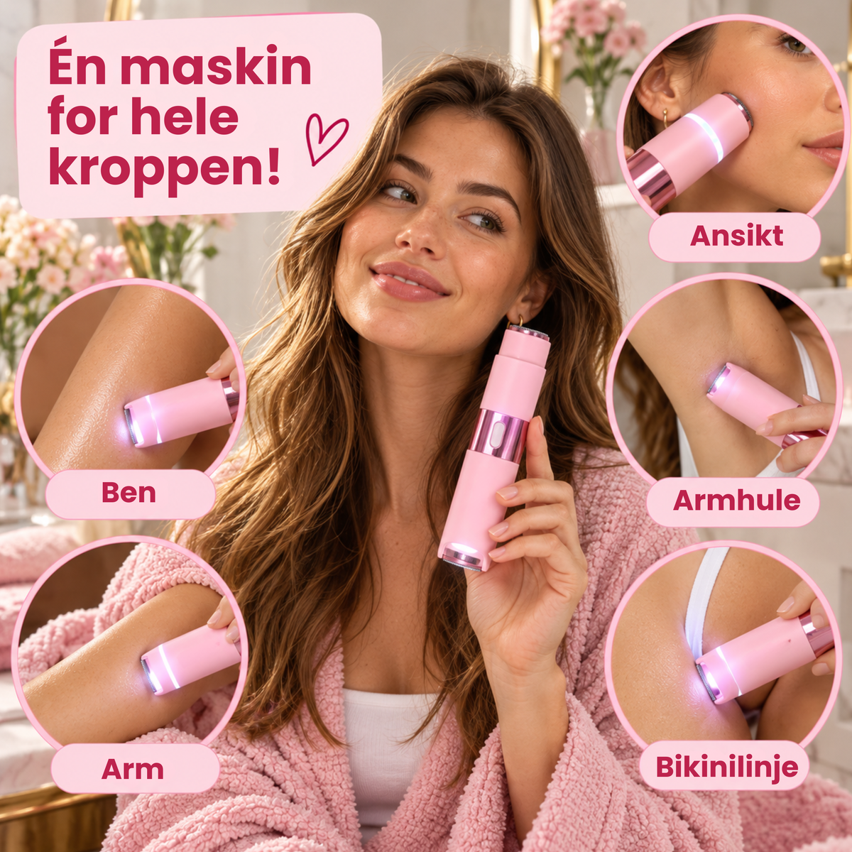 Nærbar™ | Skånsom og presis barbering – også på sensitive områder