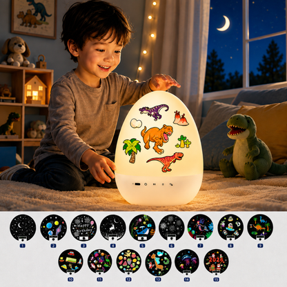 DinoGlow™ | Gjør leggetiden til et dinosaur­eventyr