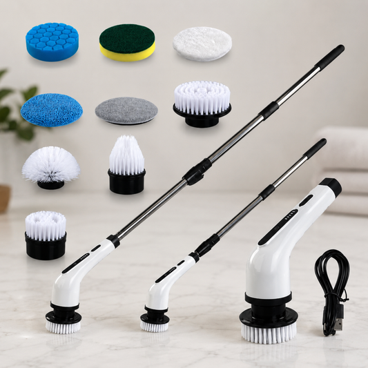 SkrubbFri™ | 9-i-1 Elektrisk rengjøringsbørste