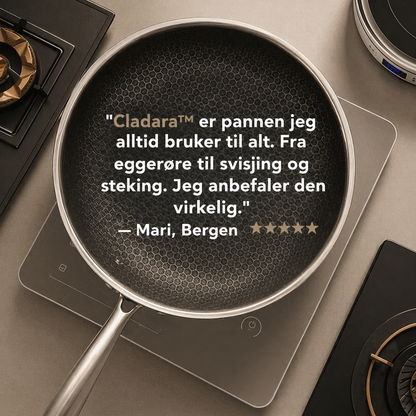 Cladara™ Hybridpanne | Pannen du faktisk bruker hver dag