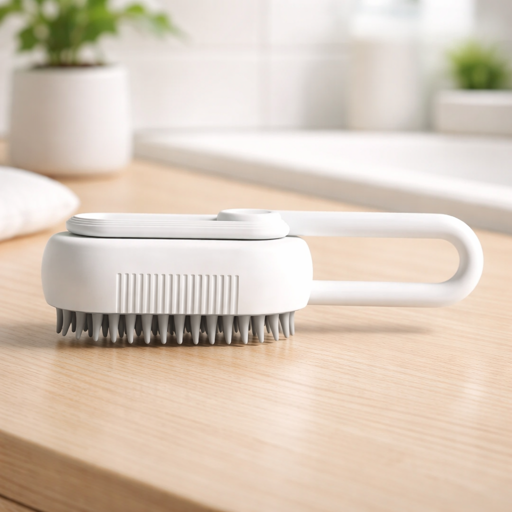 SteamPaws Brush | Den skånsomme børsten som fjerner alt løst katt- og hårkaos hjemme!
