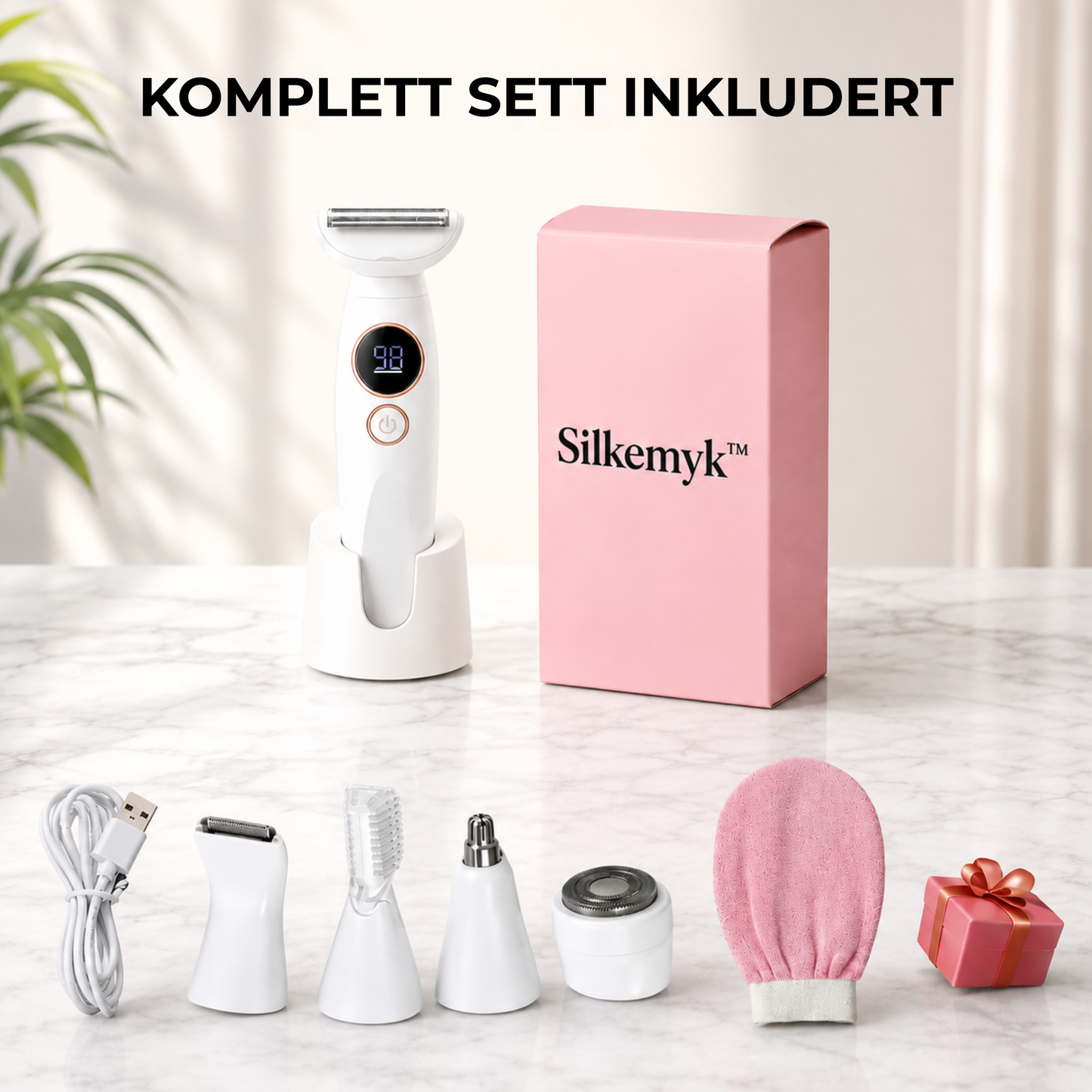 Silkemyk™ | Skånsom hårfjerning – glatt hud uten stress
