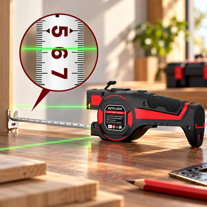 LaserMeasure 2-in-1™ | Mål, juster og få rette linjer med ett verktøy