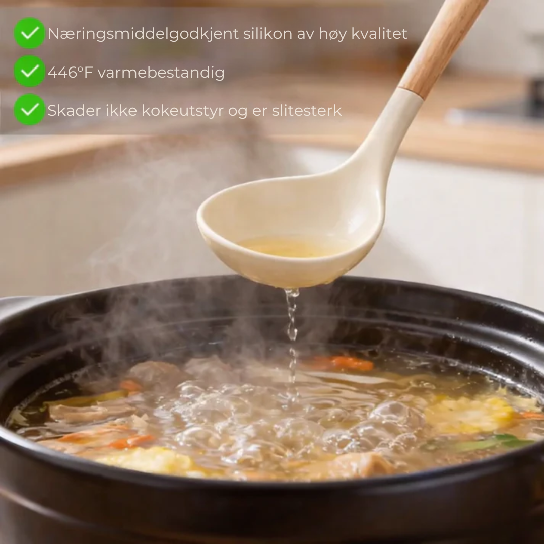 KjøkkenPro™ Silikonsett | Silikonkjøkkensett (12 deler)