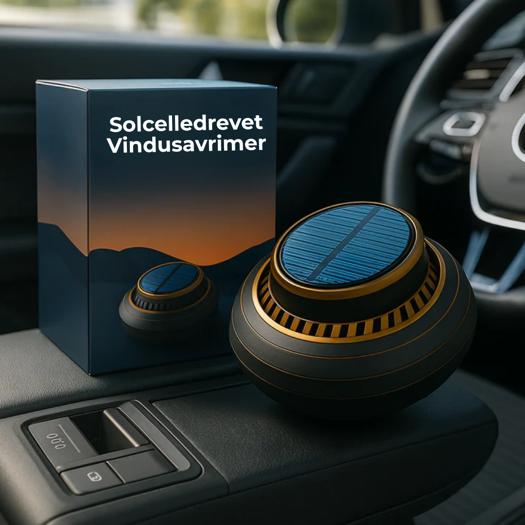 Solcelledrevet Vindusavrimer | Holder vinduene klare og isfrie – hele vinteren