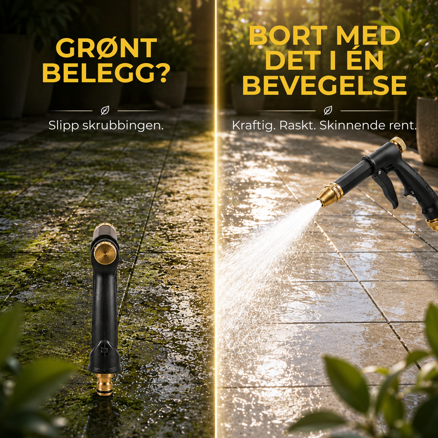 HoseJet™ | Kraftigere og mer presis vannstråle