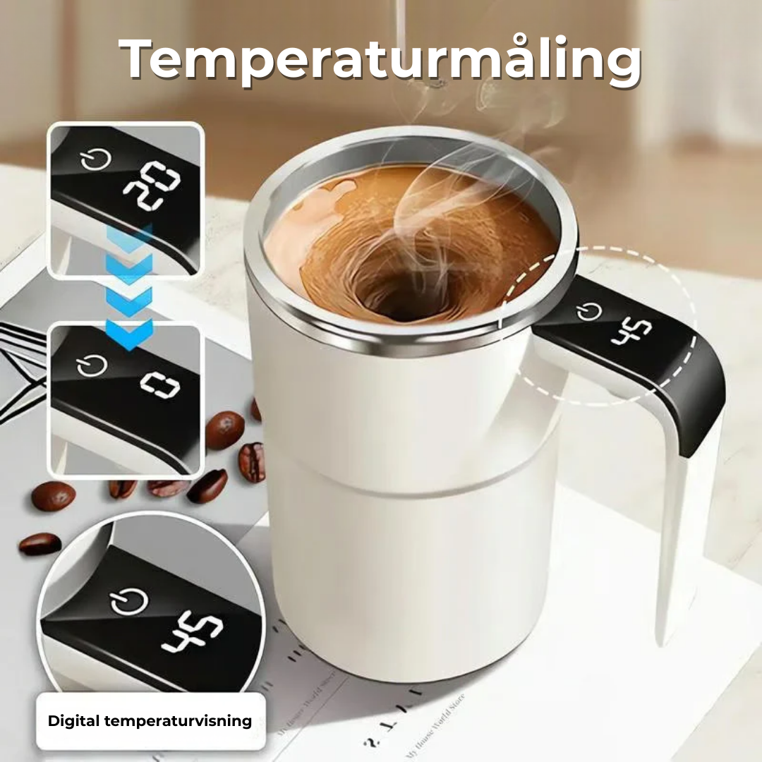 RørSmart™ | Selvrørende kopp med temperaturvisning (380 ml)