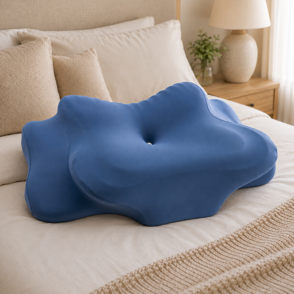 Somnora™ | Ergonomisk Pute for Bedre Nakkestøtte