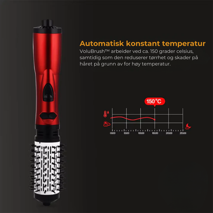 VoluBrush™ | Vakkert hår på bare noen få minutter – selv på travle dager ✨