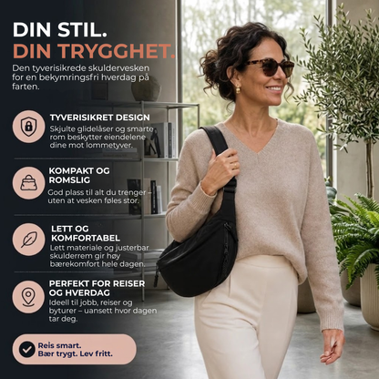 Arcelle™ | Elegant skulderveske til hverdag og fest!