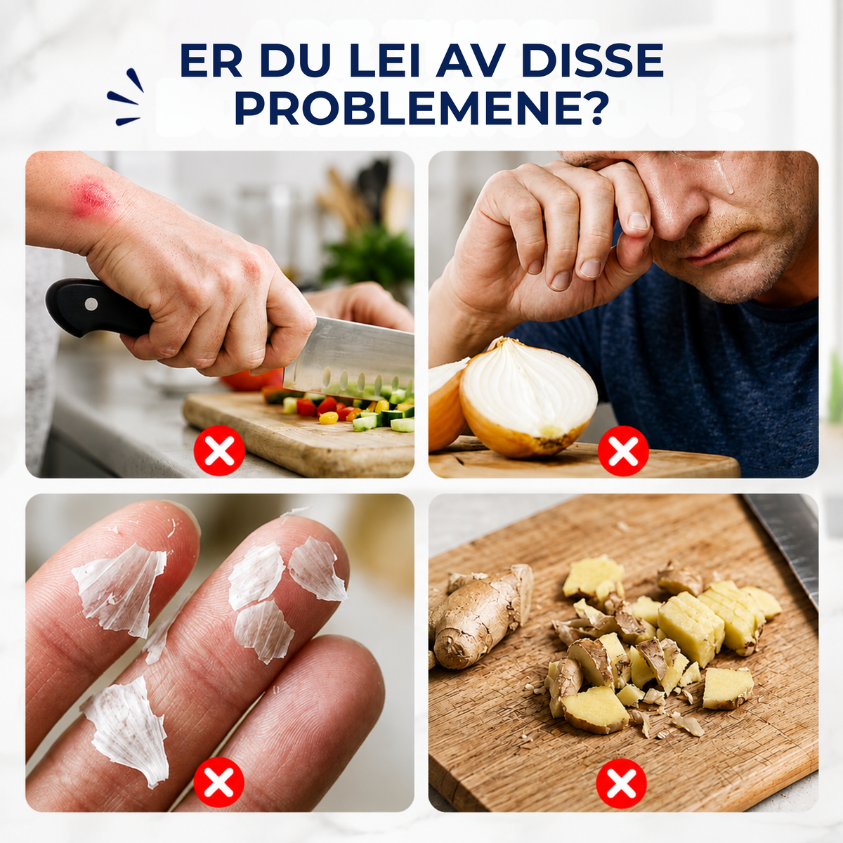 QuickChop™ | Hakk på sekunder – uten knivarbeidet