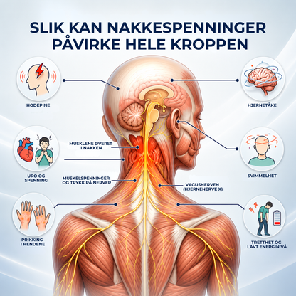 NeckPulse™ | Bli kvitt følelsen av stiv nakke, stramme skuldre og ubehag – på bare 15 minutter om dagen
