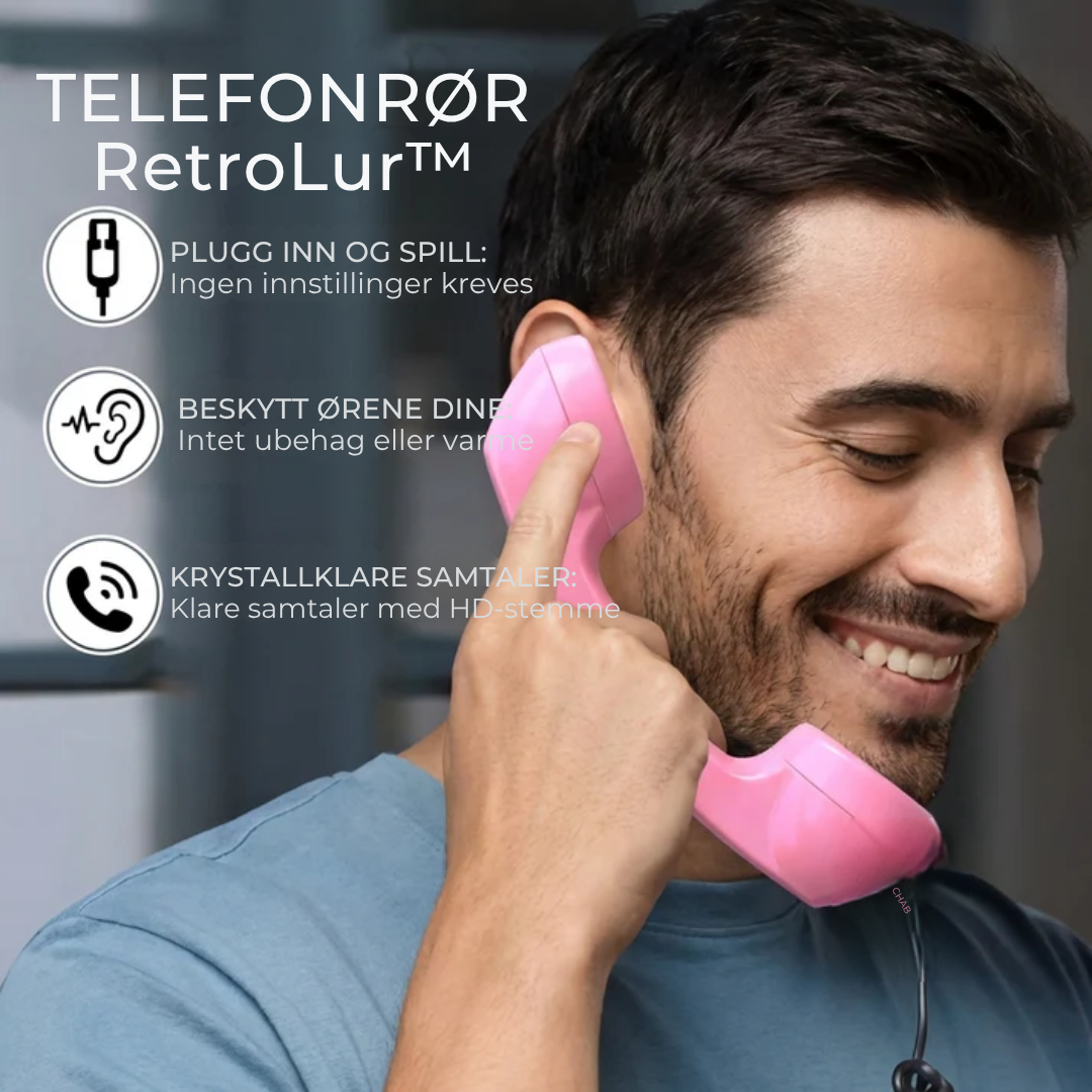 RetroLur™ | 	Klassisk stil for mer komfortable samtaler