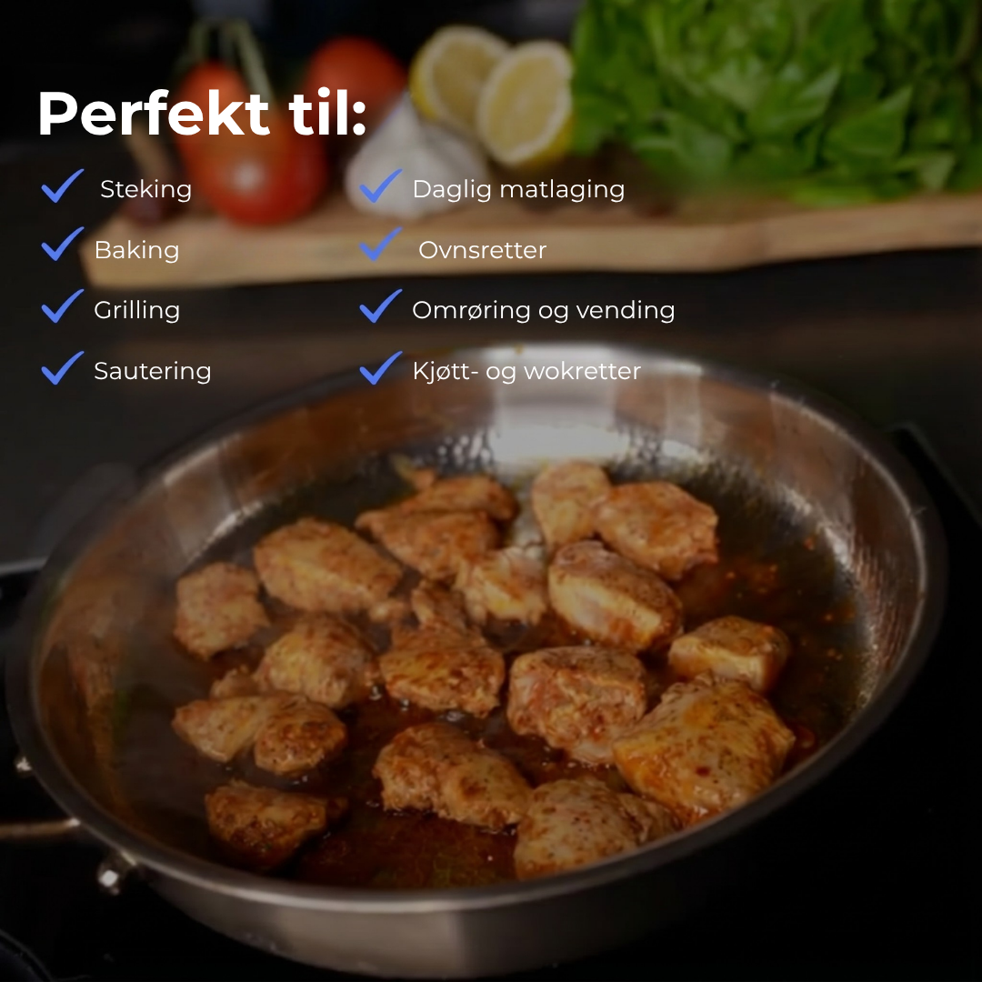 TitanCore™ | Stekepanne i titan (PFAS-fri)