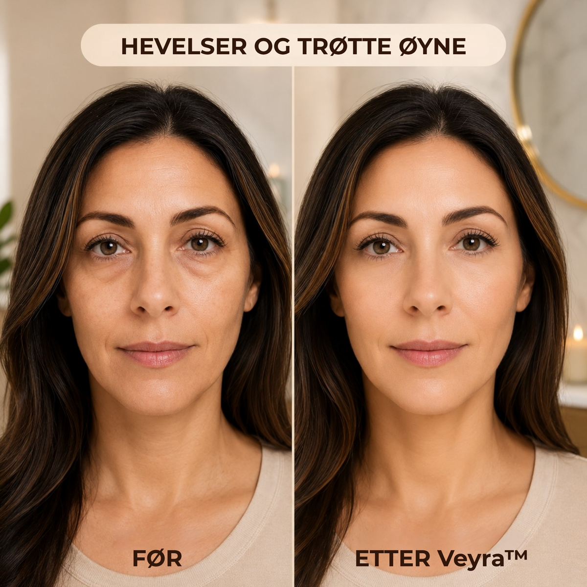 Veyra™ | Skånsom ansiktsbørste for mindre hevelse og et friskere uttrykk