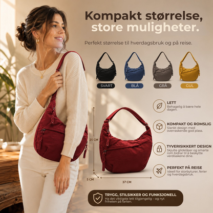 Arcelle™ | Romslig og Praktisk Skulderveske
