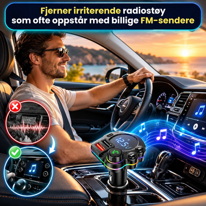 BilConnect™ | Gi bilen Bluetooth, musikk og lading på sekunder