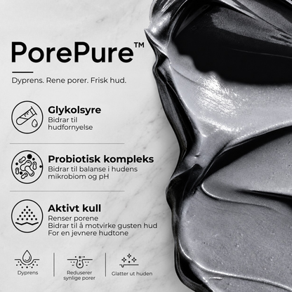 PorePure™ | Dyprens porene for en glattere hud