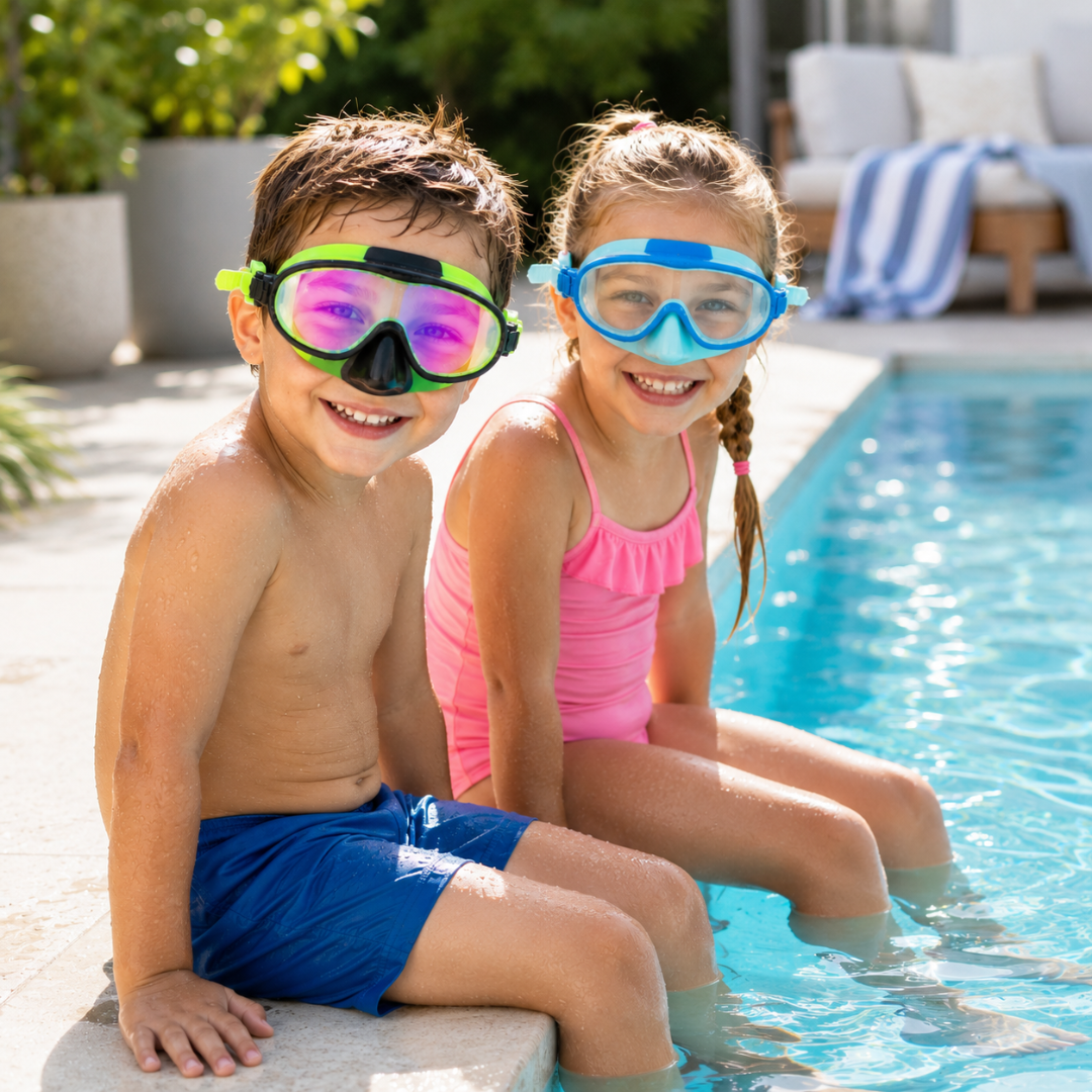 AquaBuddy™ | Behagelige svømmebriller for barn