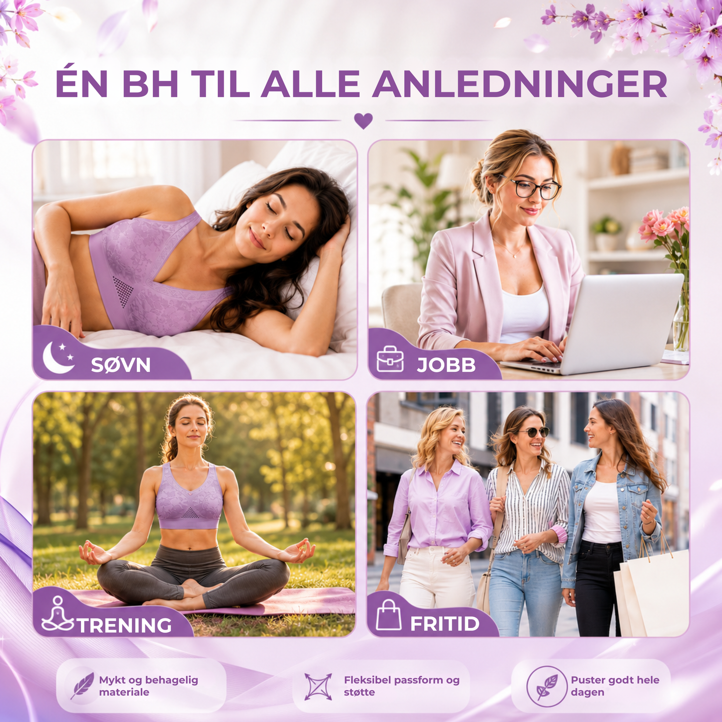 MykStøtte™ | Behagelig støtte uten spiler