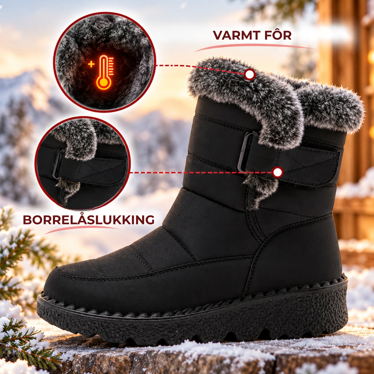 Winter Walkers™ | Varme, sklisikre og komfortable vinterstøvler